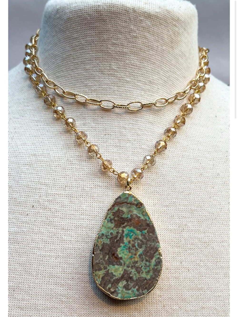 Boho‎ Sabrina Gold Short Necklace